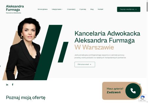 Kancelaria Adwokacka Adwokat Aleksandra Furmaga